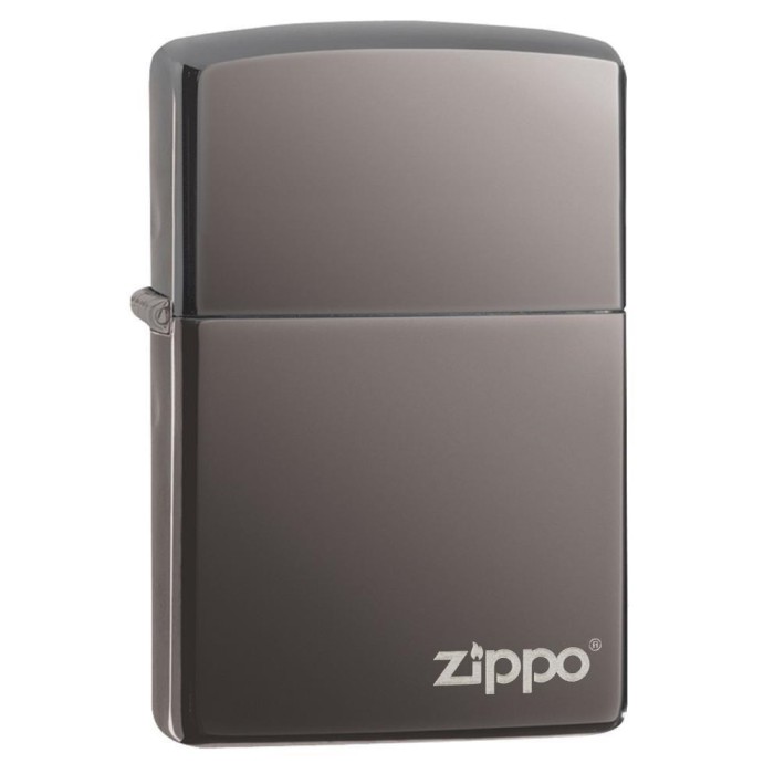 Zippo Black Ice Zippo Logo 150ZL